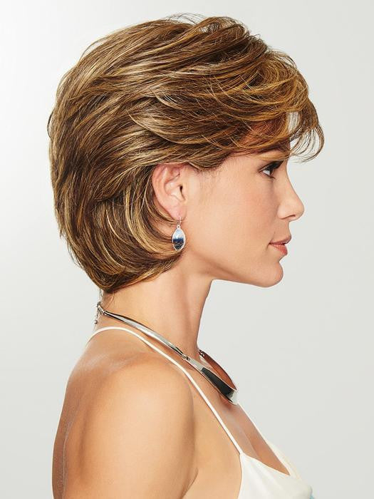 Gratitude Wig by Gabor - Heat-Friendly Cropped Shag Average Cap