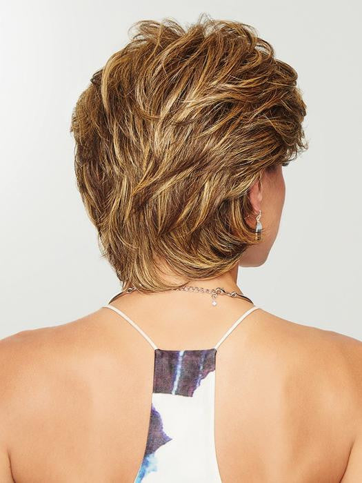 Gratitude Wig by Gabor - Heat-Friendly Cropped Shag Average Cap