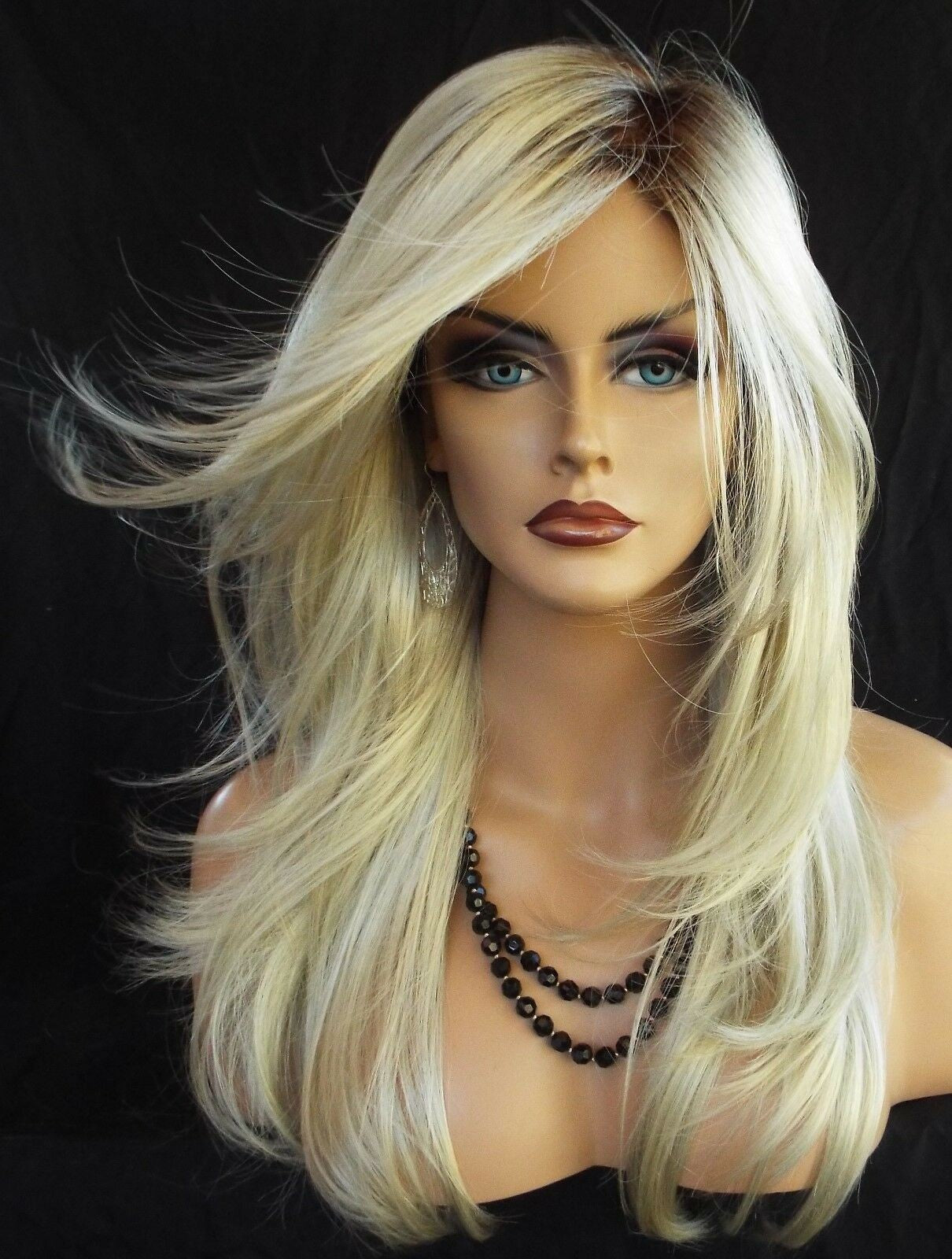 Angelica PM Noriko Wig Partial Mono Long Synthetic Champagne R