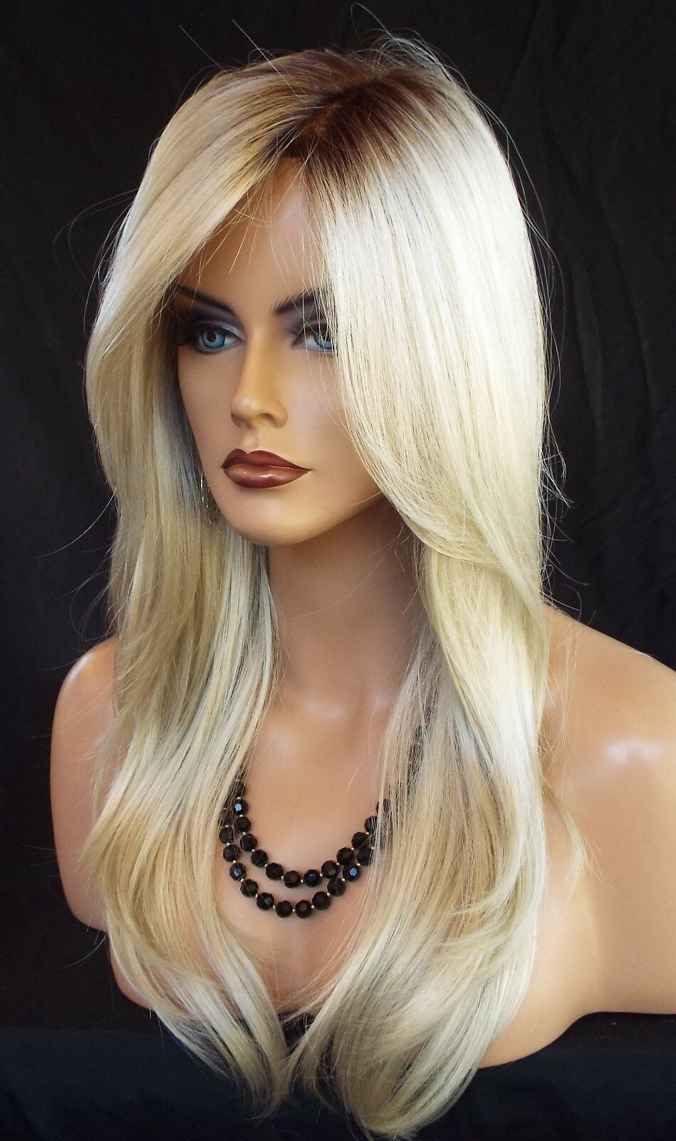 Angelica PM Noriko Wig Partial Mono Long Synthetic Champagne R