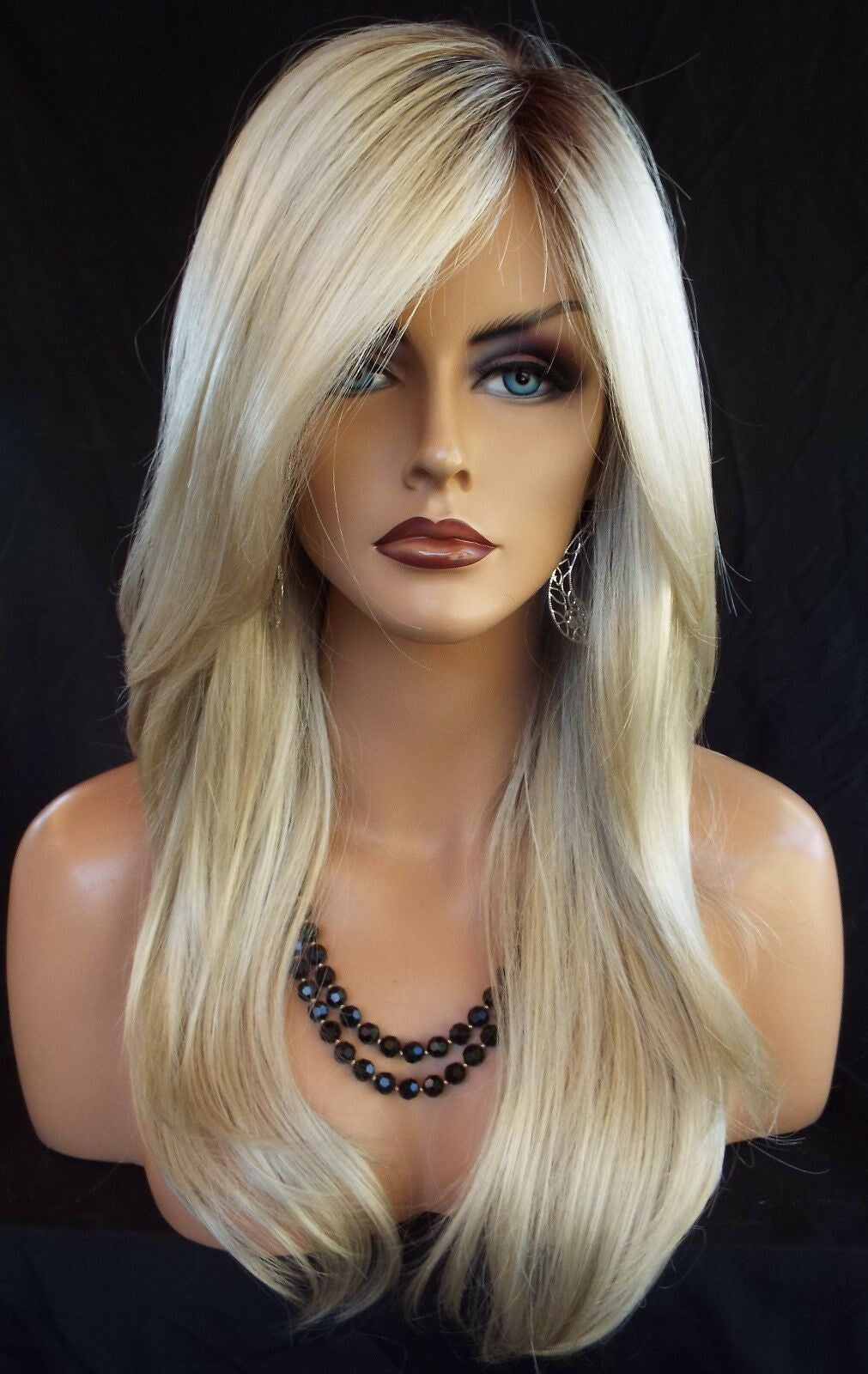 Angelica PM Noriko Wig Partial Mono Long Synthetic Champagne R