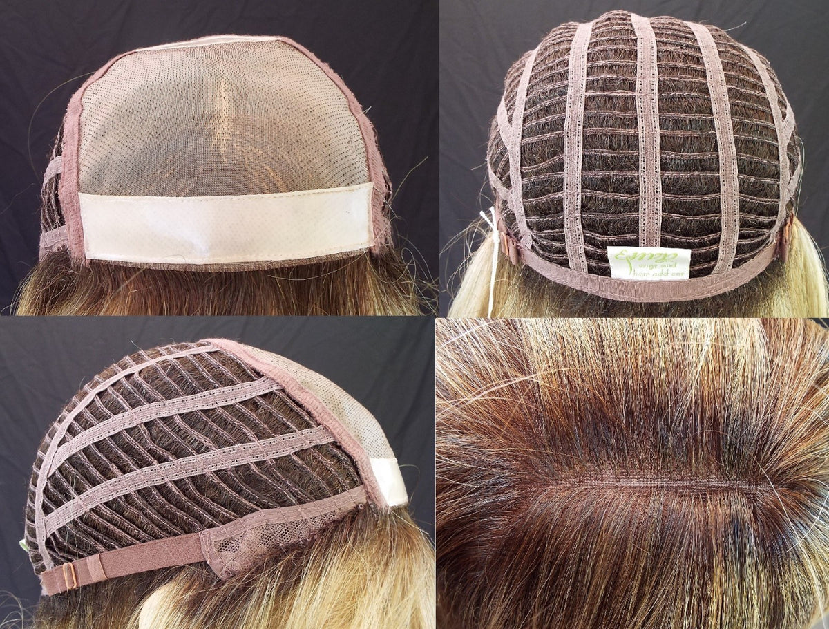 MADISON MONOTOP WIG BY ENVY | MEDIUM BROWN | SOPHISTICATED STYLE - Display - 3