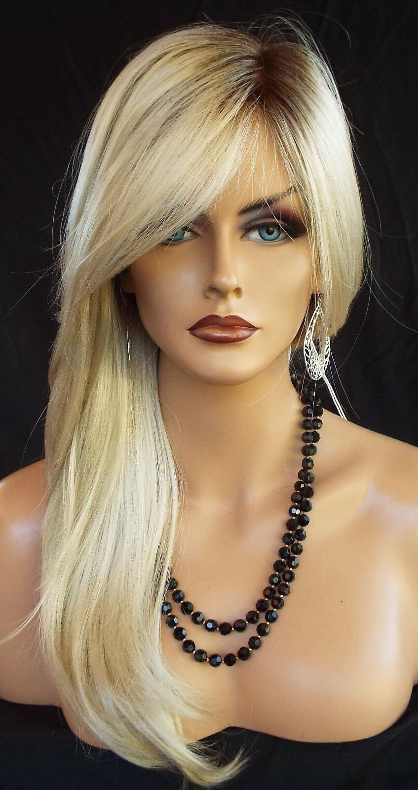 Angelica PM Noriko Wig Partial Mono Long Synthetic Champagne R