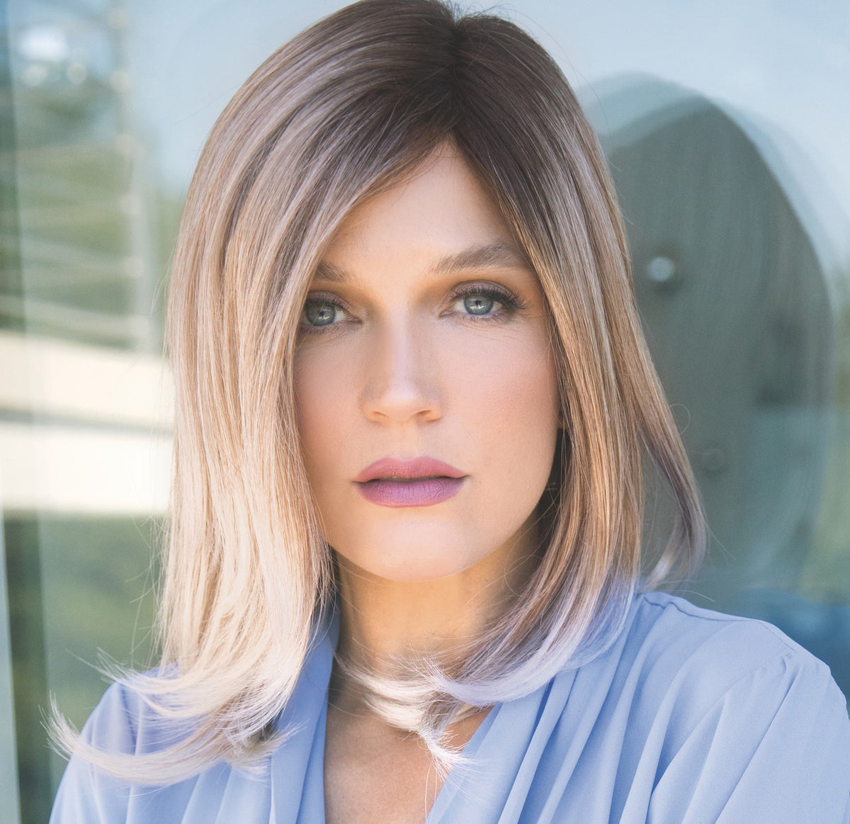 Harlee by Noriko - Lace Front Lace Part Long Synthetic
