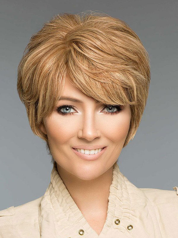 P. Lori | 110 | Wig Pro | Human Hair Mono-top - Front View 3