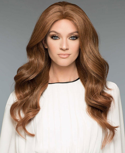 Amber | 105 | Wig Pro | Human Hair Mono-top - Front View
