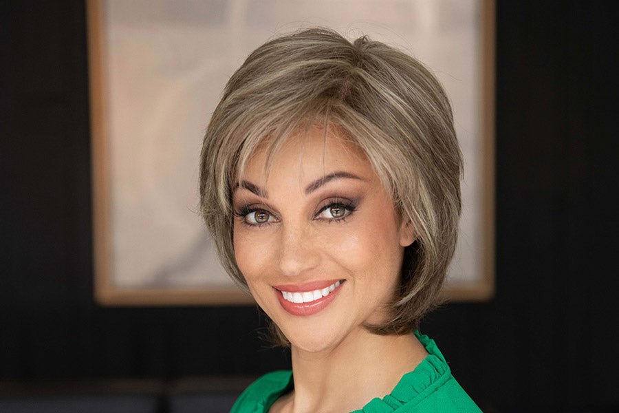 Coti | Envy | Lace Front Mono Top Hand-Tied | Medium Layered | Human Hair Blend