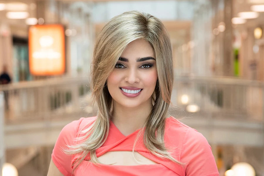 Belinda | Envy | Lace Front Hand-Tied Mono Part | Long Layered | Synthetic