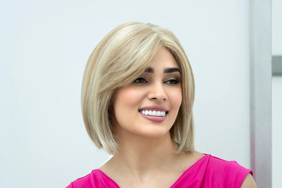 Kimberly Wig by Envy - Lace Front Mono Top Hand Tied Bob Synthetic