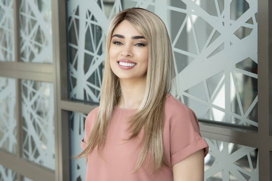 McKenzie | Envy | Lace Front Mono Part Hand-Tied | Long Layered | Synthetic