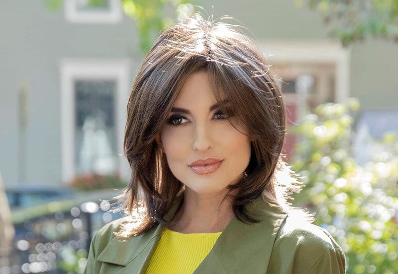 Rose | Envy Wigs |  Lace Front Monotop -front view 2