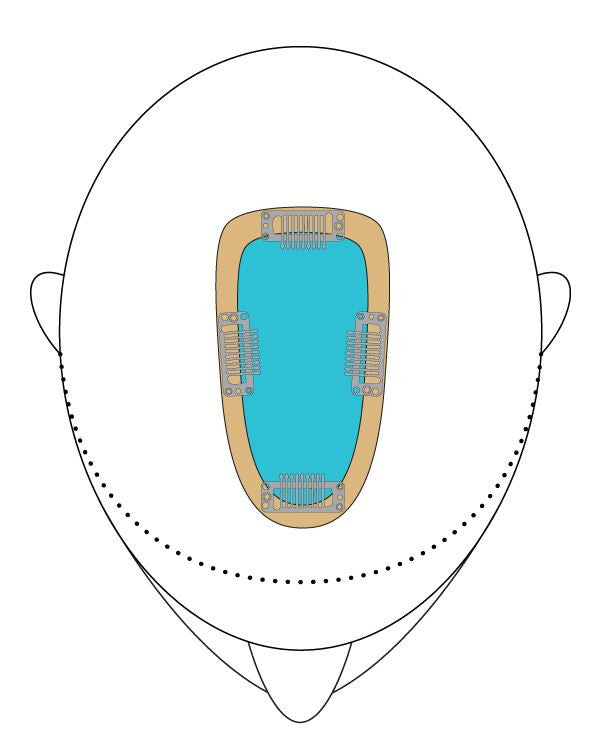 Easipart HD Synthetic  8" | Jon Renau