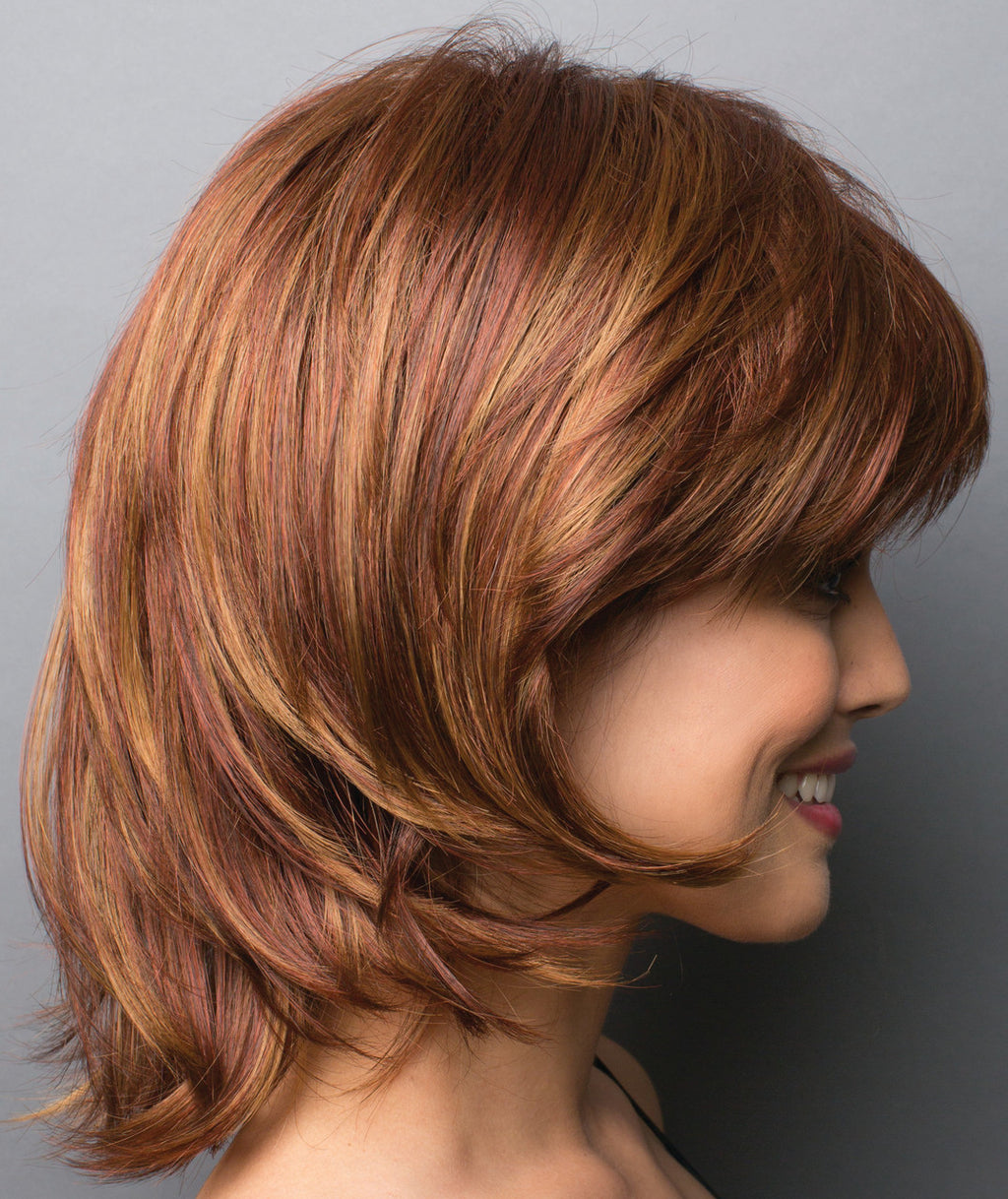 Bailey synthetic wig by Rene of Paris side view 3