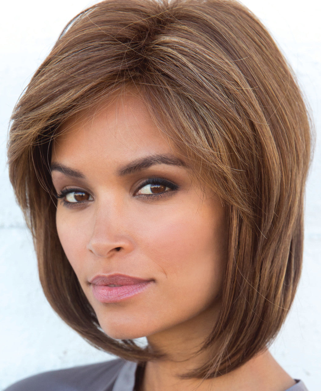 Cameron synthetic wig by Rene of Paris front view 1