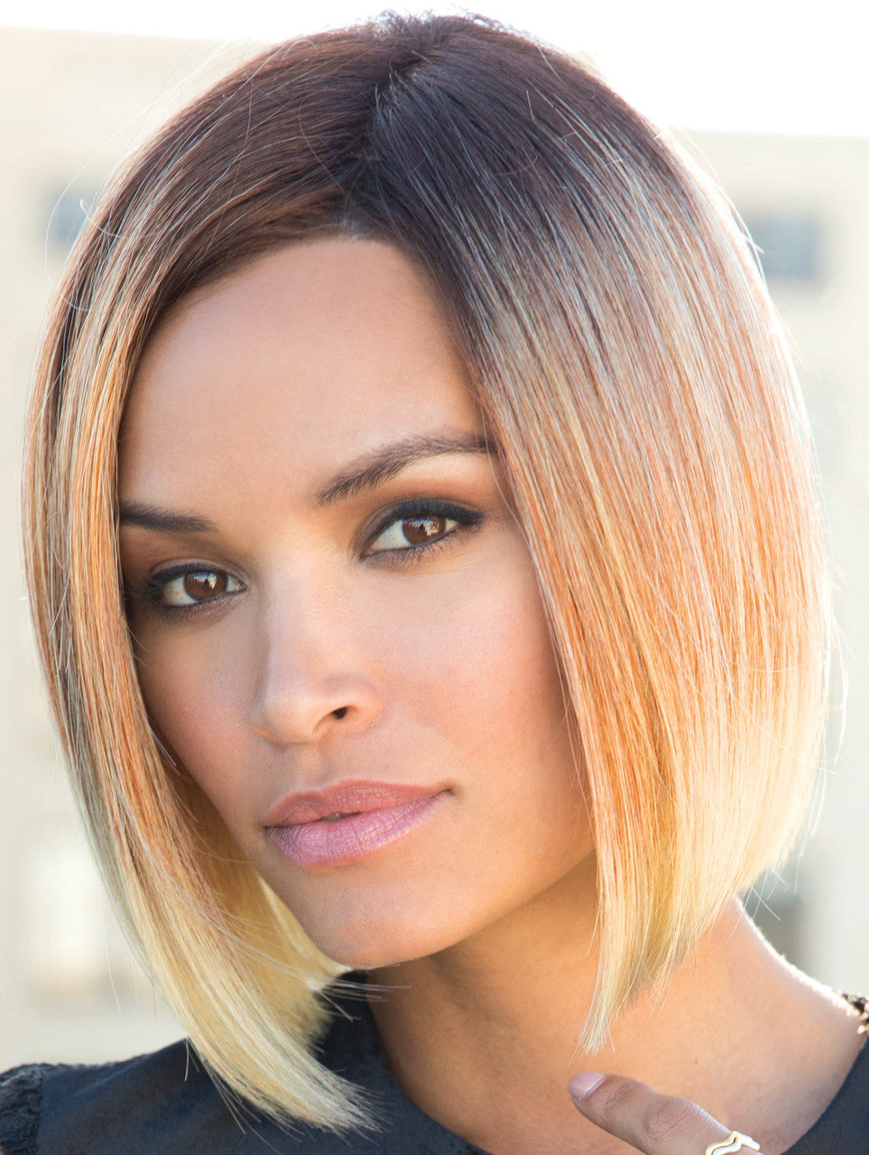 Kai - front view - Rene of Paris - Rose Gold