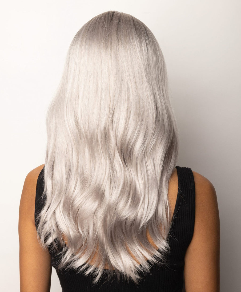 Sage | Rene of Paris Wigs |  Classic Cap | Long Wavy | Moonstone back view