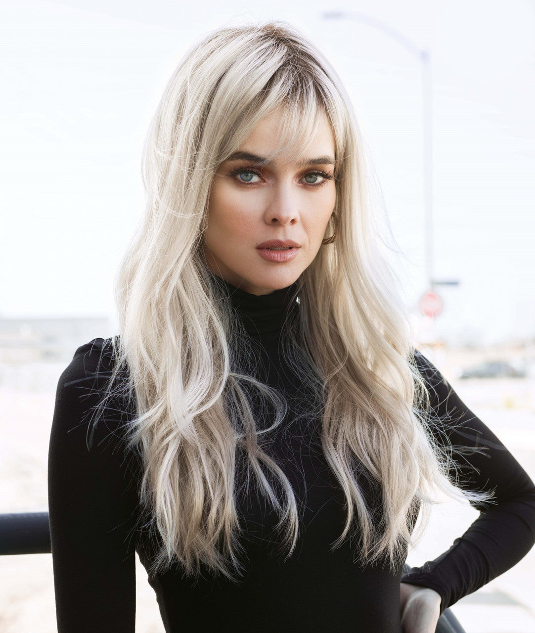 Wren | Rene of Paris Wigs |  Classic Cap | Long Wavy front view