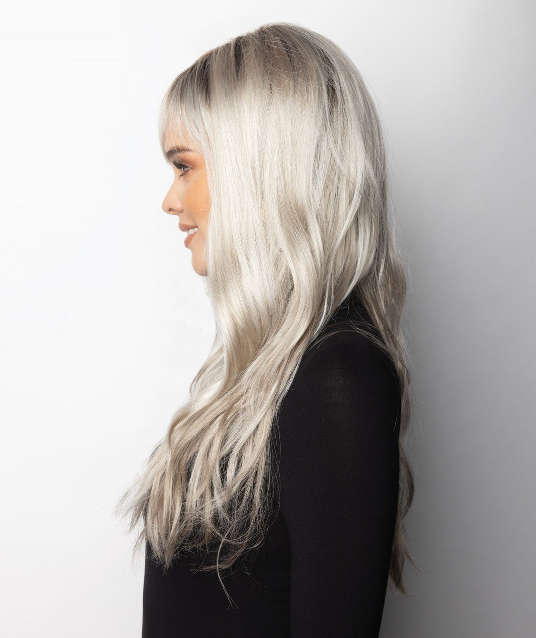 Wren | Rene of Paris Wigs |  Classic Cap | Long Wavy side view