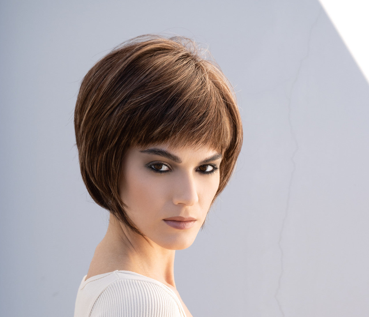 Nell | Rene of Paris Hi Fashion | Classic Cap | Front View