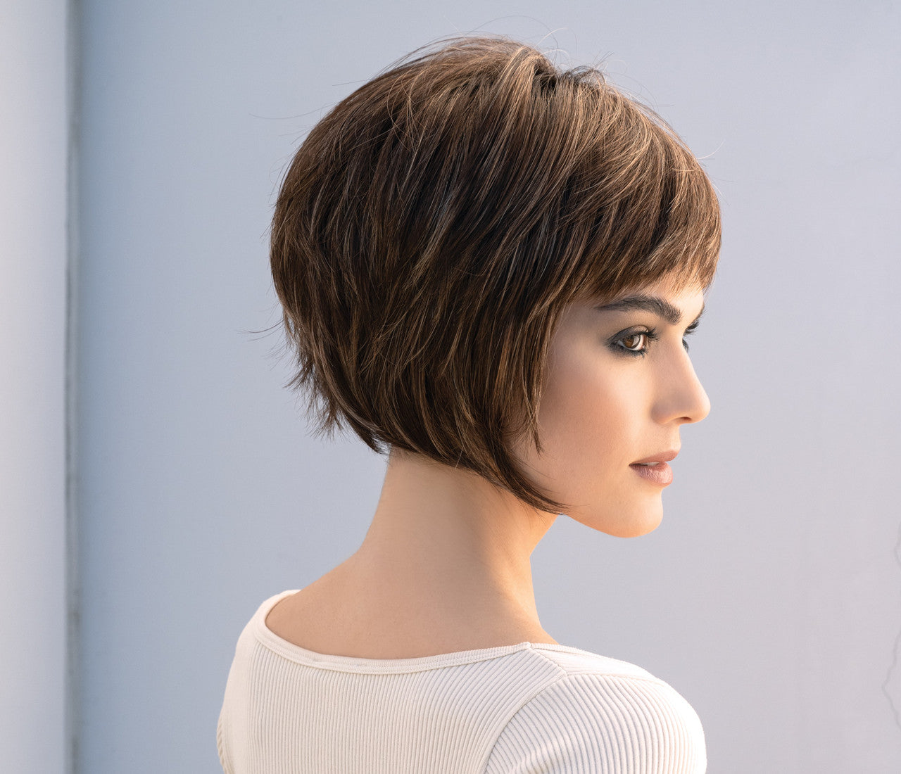 Nell | Rene of Paris Hi Fashion | Classic Cap | side View