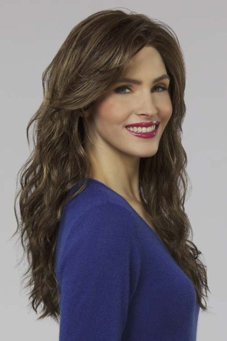 Willow | Henry Margu wigs | Lace Front Monopart side view