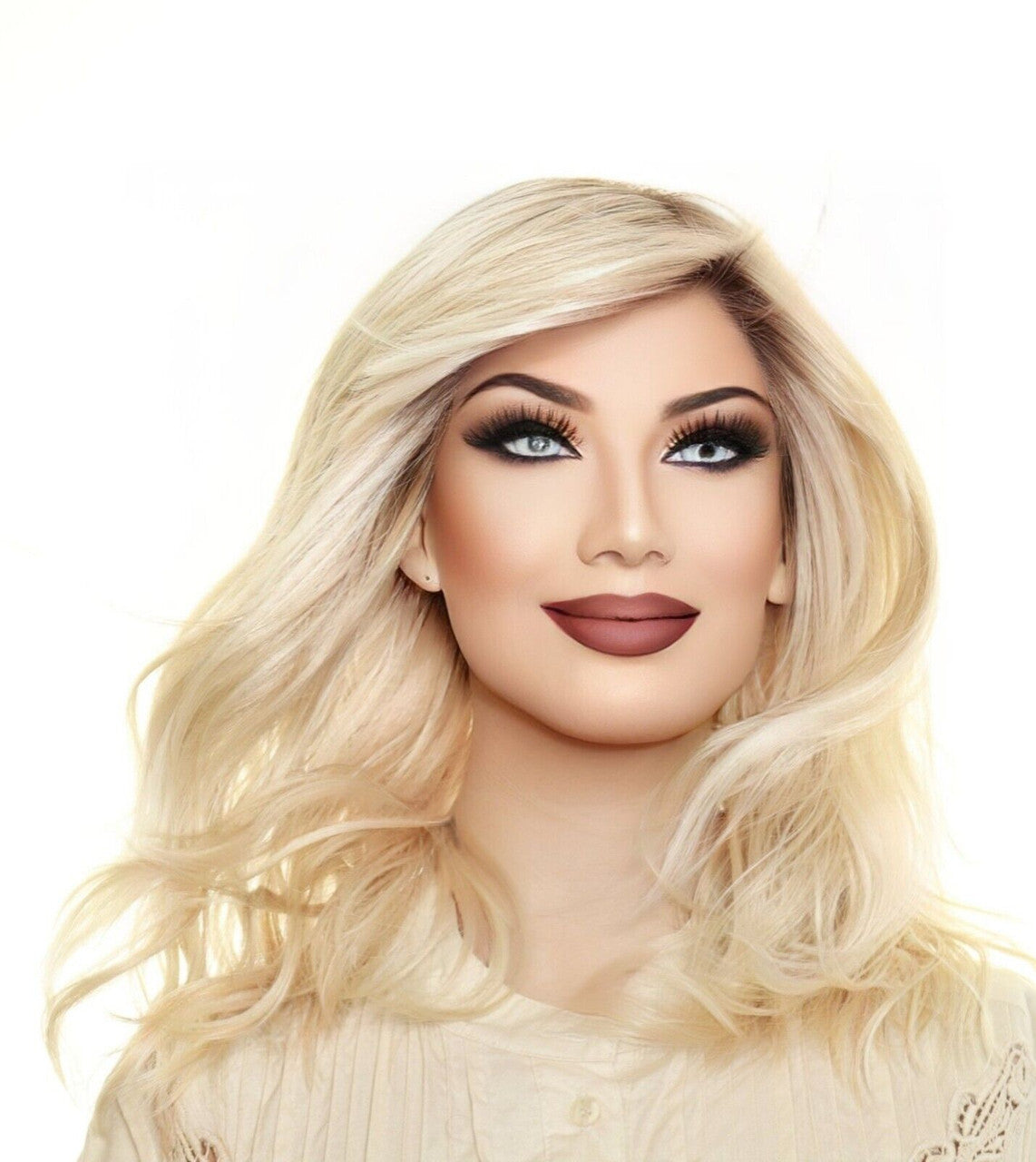 Beach Wave Magic TressAllure Wigs Lux | Mono Ear to Ear Lace Front | 24/102/R12