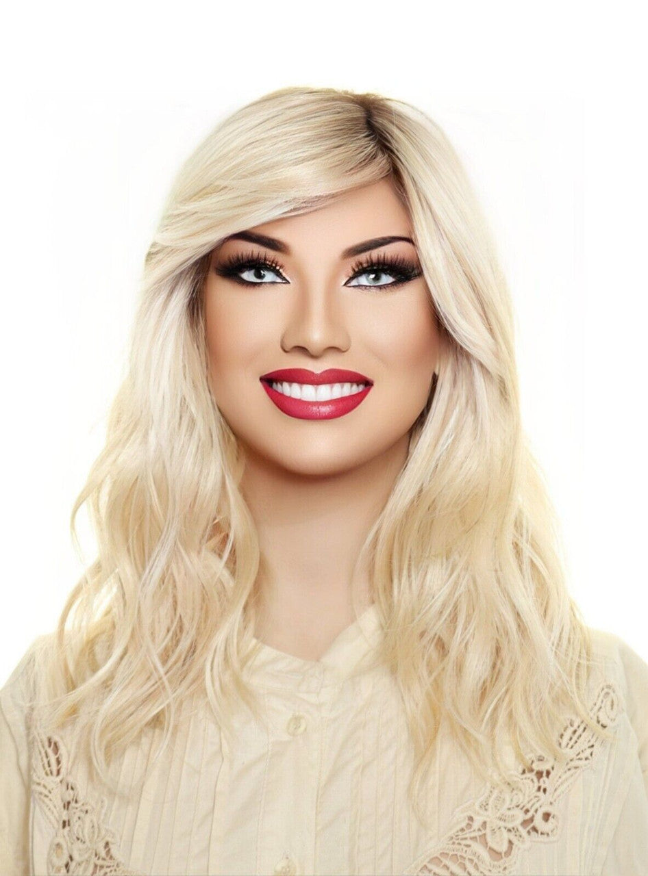 Beach Wave Magic TressAllure Wigs Lux | Mono Ear to Ear Lace Front | 24/102/R12