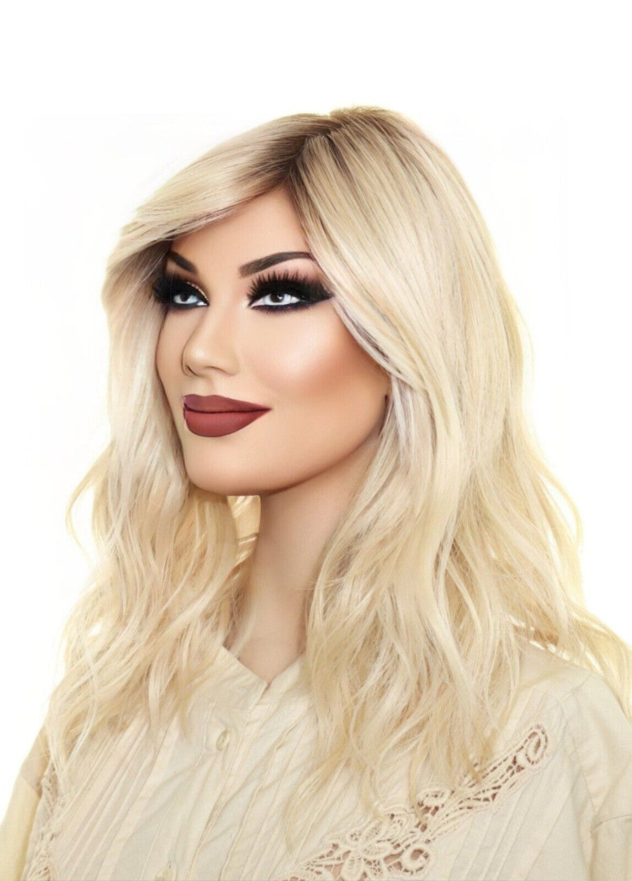 Beach Wave Magic TressAllure Wigs Lux | Mono Ear to Ear Lace Front | 24/102/R12