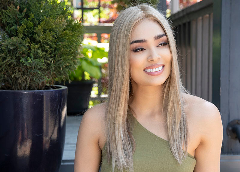 Veronica | Envy | Lace Front Mono Top Hand-Tied | Long | Human Hair Blend