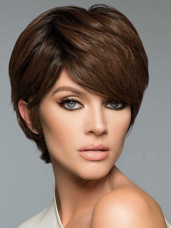 P. Lori | 110 | Wig Pro | Human Hair Mono-top - Front View