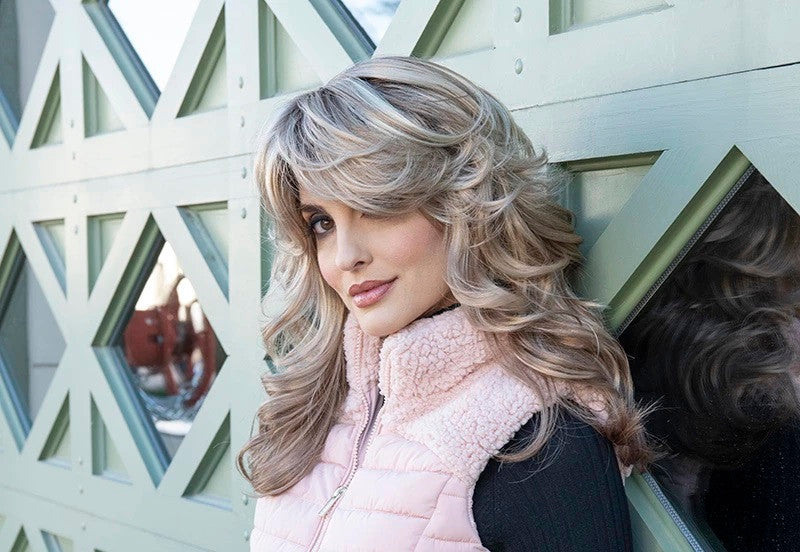 Christine | Envy Wigs | Monopart  side view