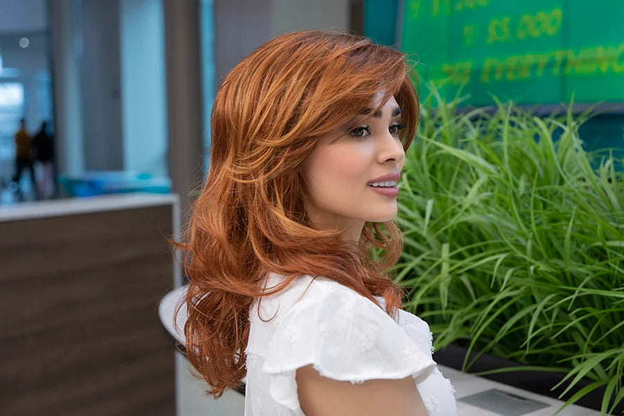 Alana | Envy | Lace Front Stretch Cap Technology | Long Layered | Synthetic