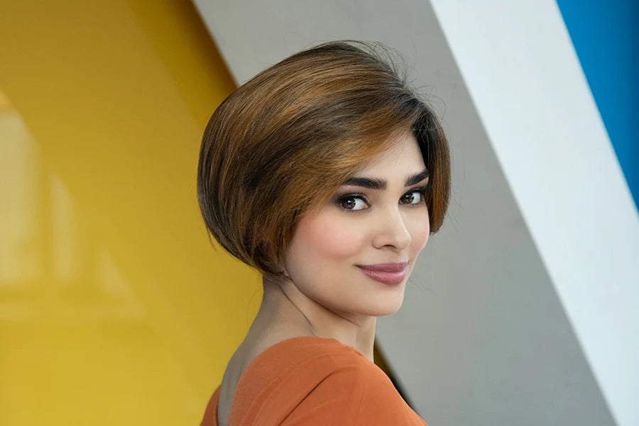 Eve | Envy | Lace Front Mono Part | Medium Bob | Synthetic