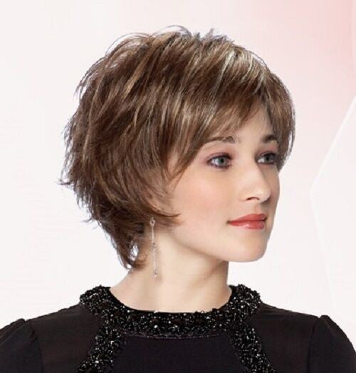 Aria Tressallure Wigs  Short Shag Cut Style U Pick Color Noriko Suzuki Designer