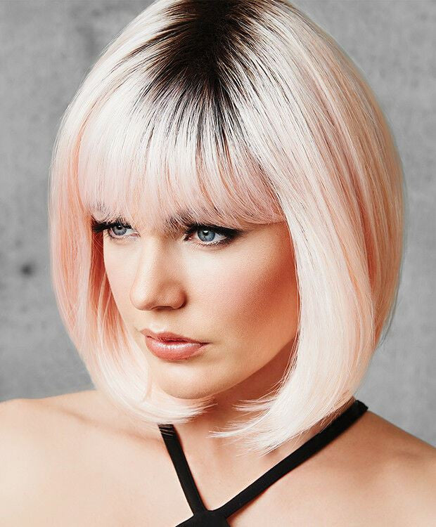 PEACHY KEEN BOB HEAT SAFE WIG ROOTED DARLING SEXY HOT USA SELLER 2033-1