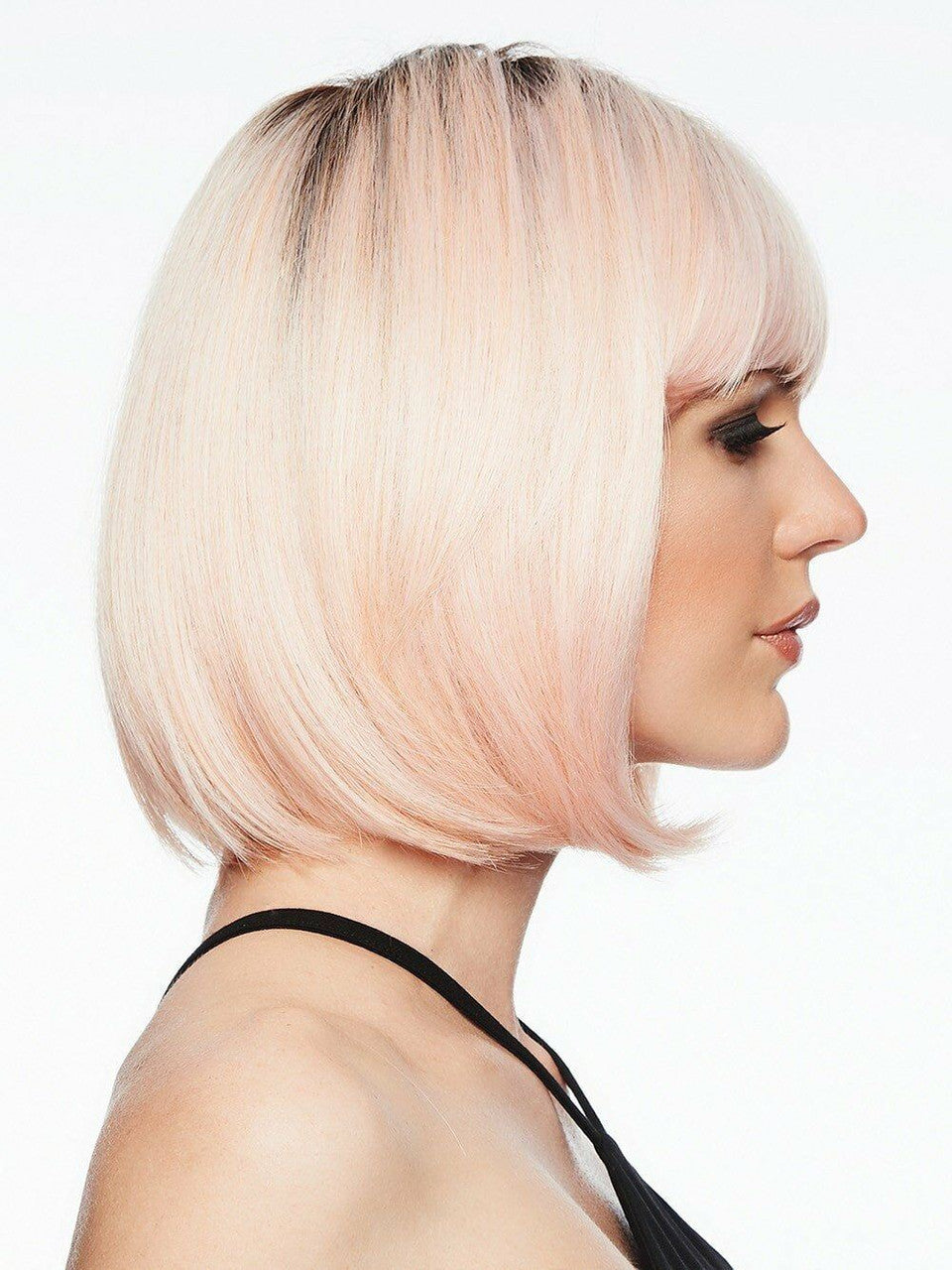 PEACHY KEEN BOB HEAT SAFE WIG ROOTED DARLING SEXY HOT USA SELLER 2033-1