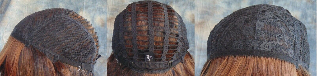 Human/Synthetic Hair Blend Heat Safe Wig SkinTop Clr H27.430  Long Straight 1409