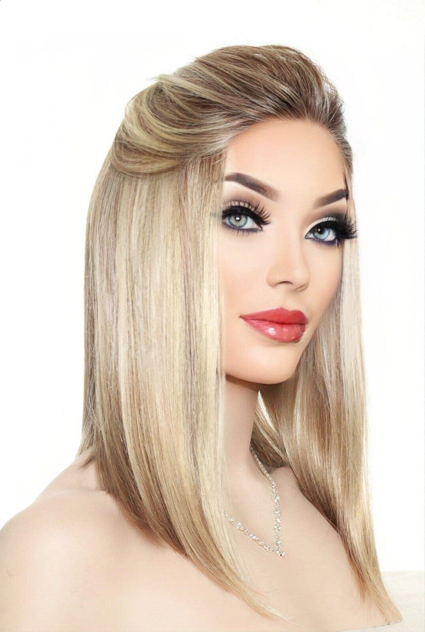 Selena Wig by Jon Renau - Lace Front Mono Top Long Bob Synthetic 12FS8