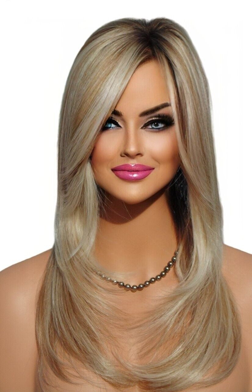 SCENE STEALER Synthetic Wigs | COLOR SHADED BISCUIT ROOTED BLOND -4 