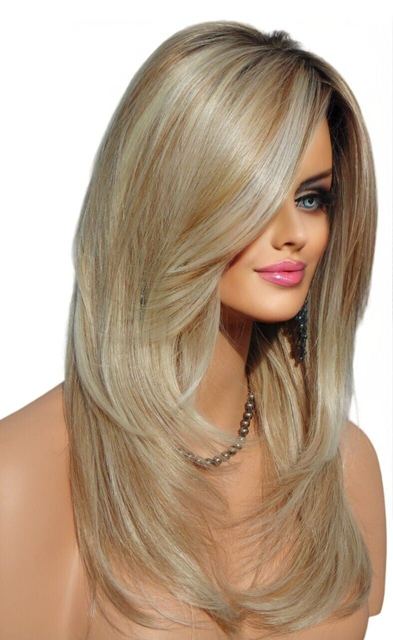 SCENE STEALER Synthetic Wigs | COLOR SHADED BISCUIT ROOTED BLOND -10