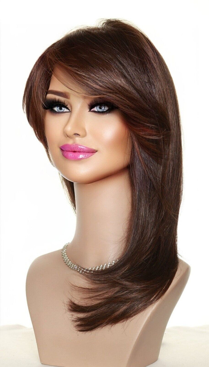 Spotlight | Raquel Welch Lace Front Wig | Heat OK Mono | RL6/30 Copper Mahogany -10