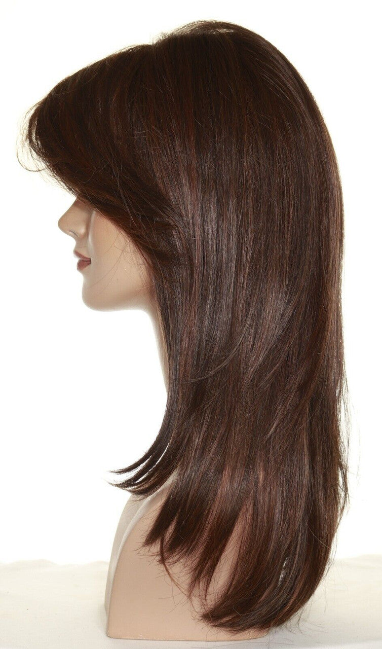 Spotlight | Raquel Welch Lace Front Wig | Heat OK Mono | RL6/30 Copper Mahogany-15