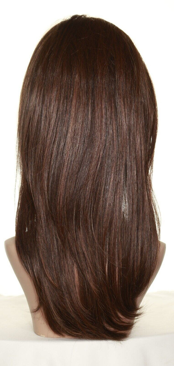 Spotlight | Raquel Welch Lace Front Wig | Heat OK Mono | RL6/30 Copper Mahogany -16