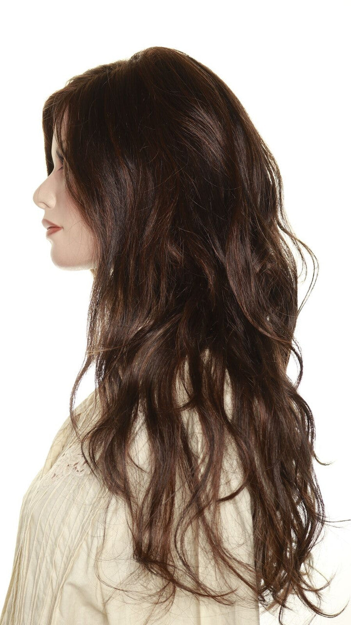 Rylee Wig by Rene of Paris - Lace Front Lace Part Synthetic Ginger Brown