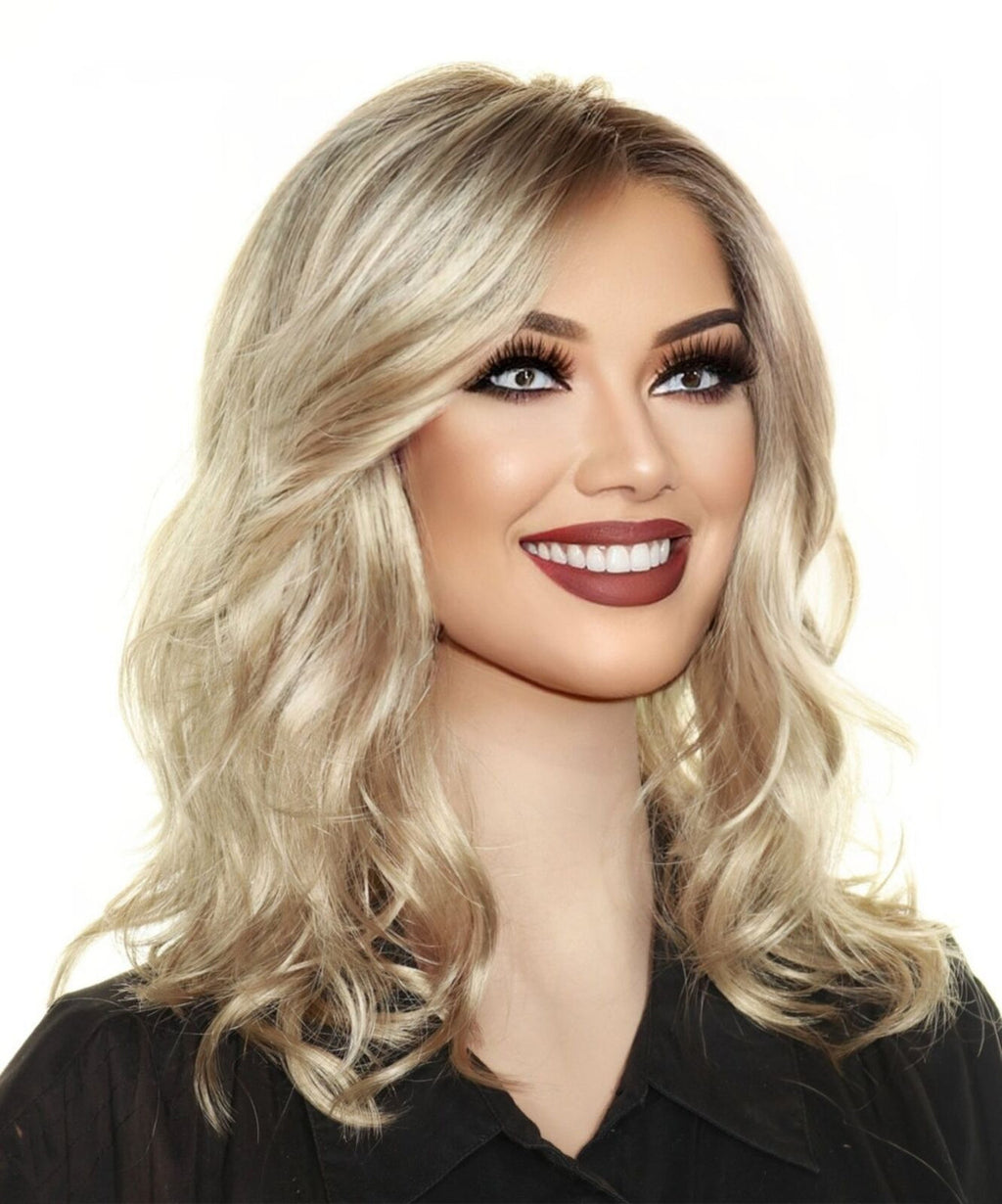 Showgirl |  Designer Series Wigs| Lace Front Synthetic Wig | Color Butternut