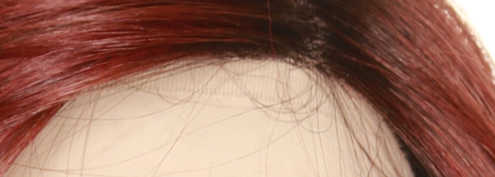 Brooklyn Alexander Couture Wig Lace Front Long Wavy Henna Red