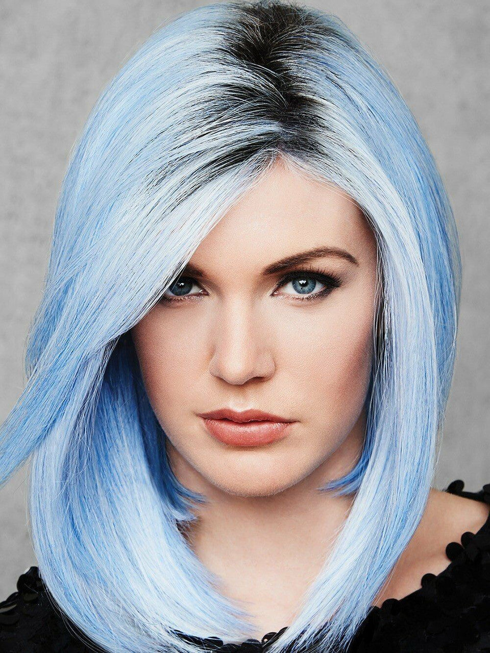 OUT OF THE BLUE HEAT SAFE WIG ROOTED  DARLING SEXY HOT US SELLER 2036-2