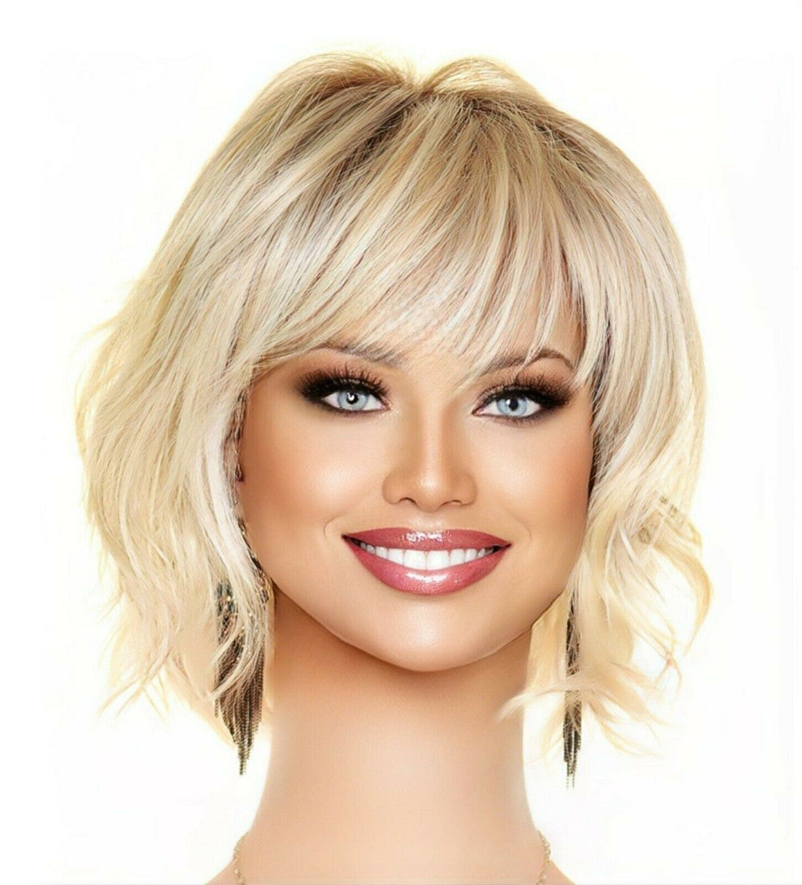 New Wave Heat Friendly | Tressallure | Monotop | Lace Front |Color 24.102R12 -6