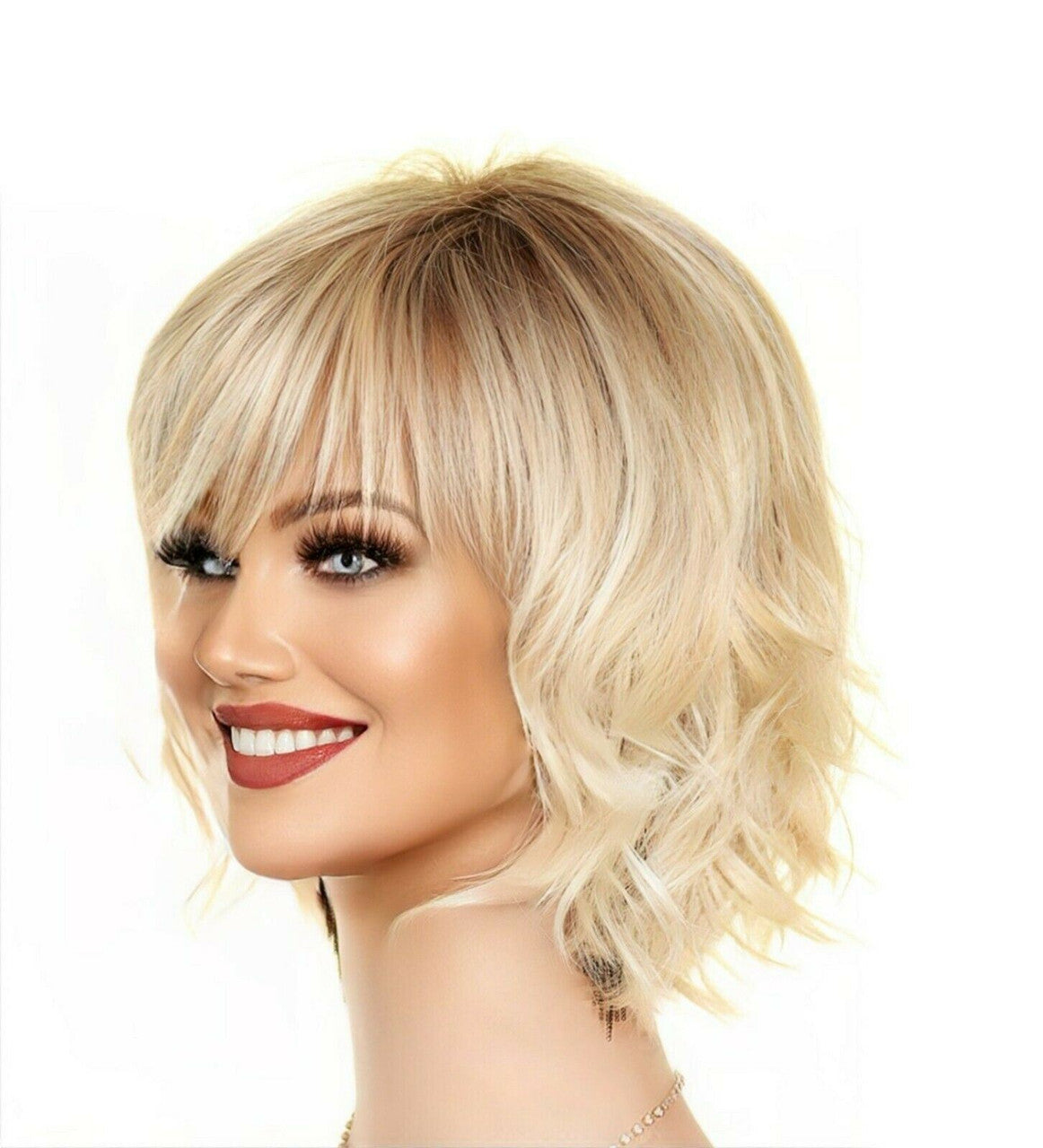 New Wave Heat Friendly | Tressallure | Monotop | Lace Front |Color 24.102R12 -8