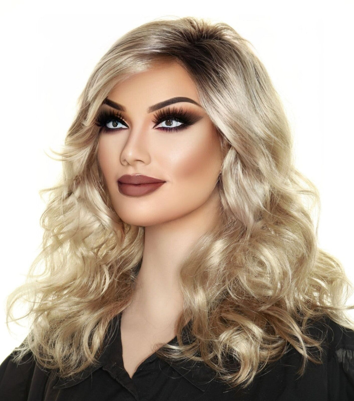 Hollywood | Designer Series Wigs | Lace Front Synthetic Wig | Butternut